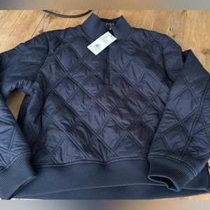 CALIA quilted pullover jacket NWT